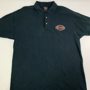 Men’s Harley Davidson Polo black XL USA